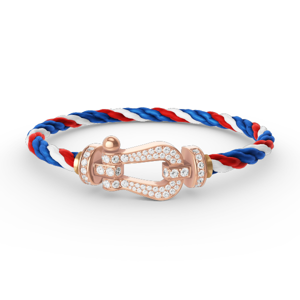 [Topon]FORCE LARGE HORSESHOE FULL DIAMOND BRACELET ROSE GOLD