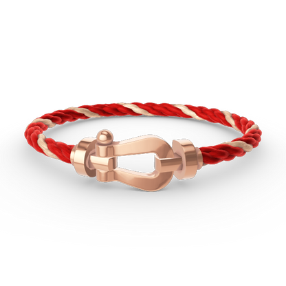 [Topon Jewelry]FORCE LARGE HORSESHOE NO DIAMOND BRACELET ROSE GOLD