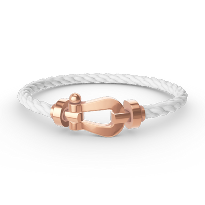 [Topon Jewelry]FORCE LARGE HORSESHOE NO DIAMOND BRACELET ROSE GOLD