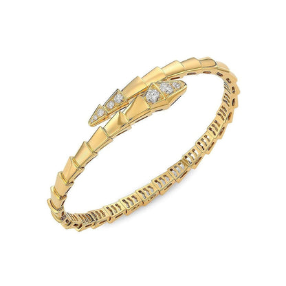 [Topon Jewelry]SERPENTI BRACELET DIAMONDS PINK GOLD