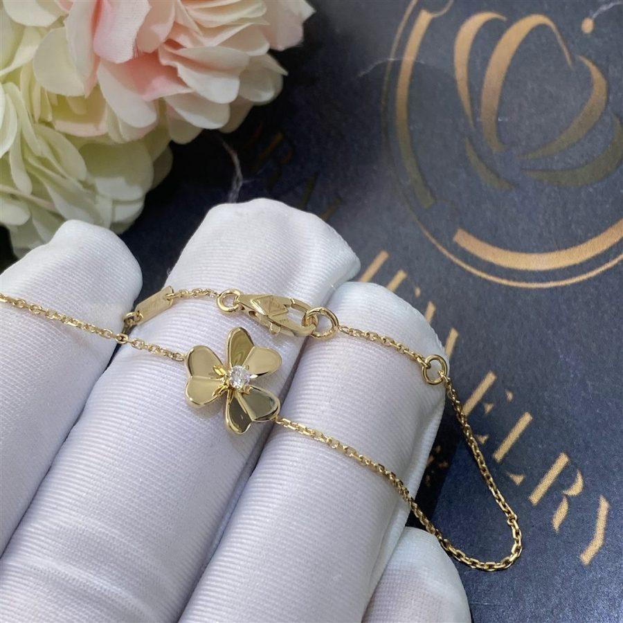 [Topon Jewelry]FRIVOLE GOLD FLOWER BRACELET