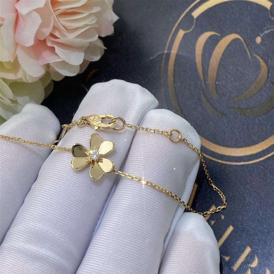 [Topon Jewelry]FRIVOLE GOLD FLOWER BRACELET