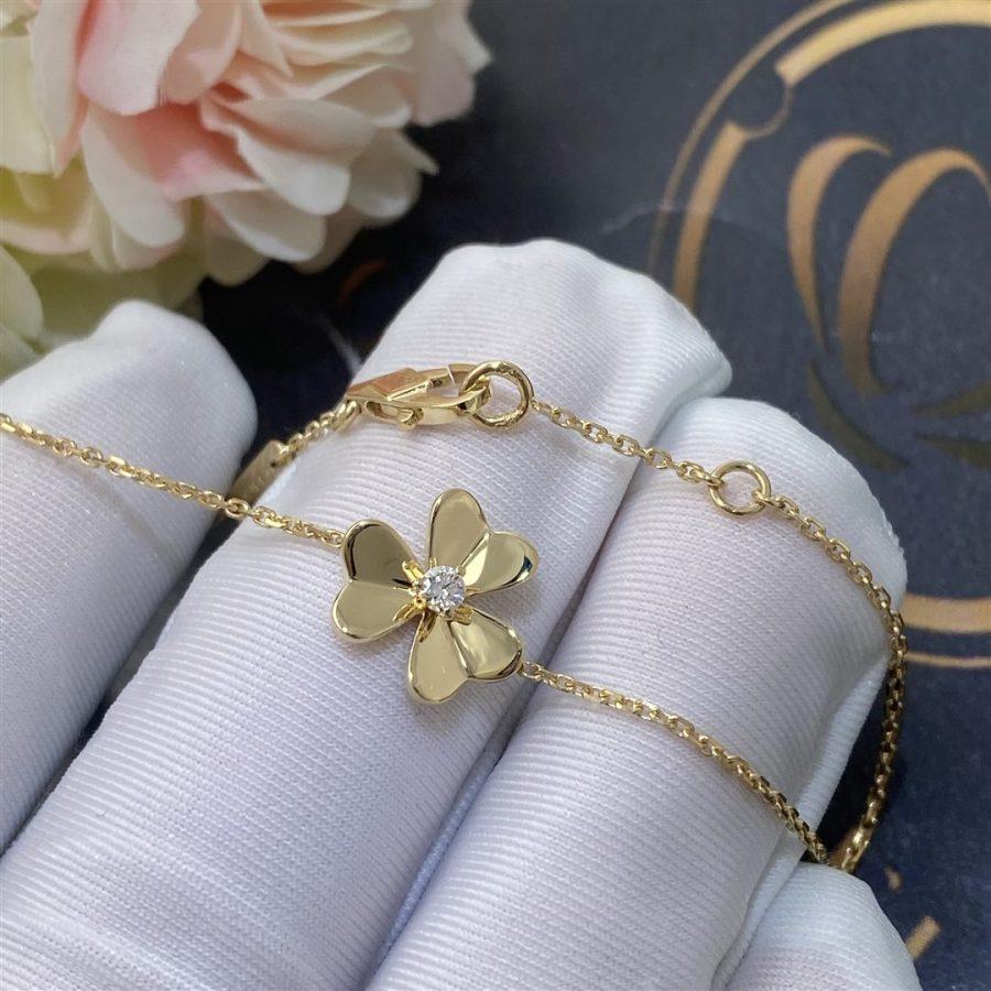 [Topon Jewelry]FRIVOLE GOLD FLOWER BRACELET