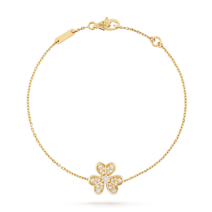 [Topon Jewelry]FRIVOLE GOLD FLOWER DIAMOND BRACELET