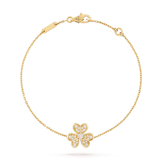 [Topon Jewelry]FRIVOLE GOLD FLOWER DIAMOND BRACELET