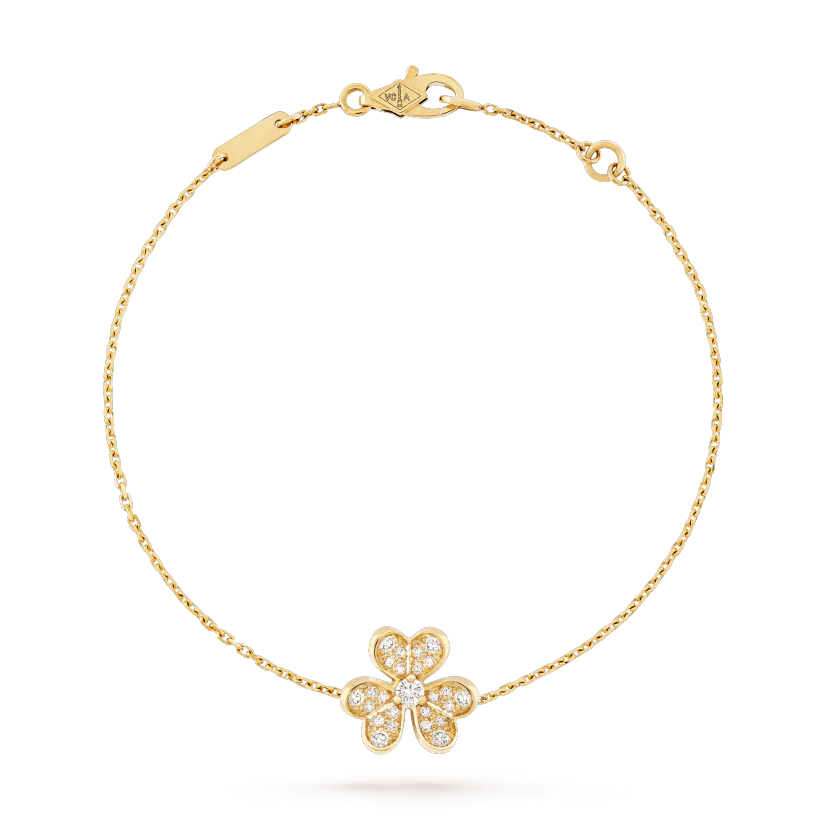 [Topon]FRIVOLE GOLD FLOWER DIAMOND BRACELET
