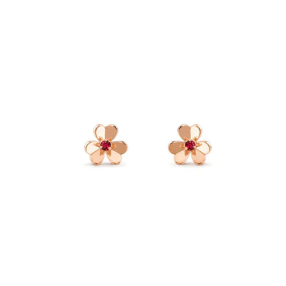 [Topon Jewelry]FRIVOLE  FLOWER PINK EARRINGS