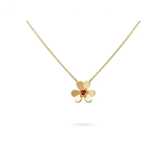 [Topon Jewelry]FRIVOLE GOLD FLOWER NECKLACE