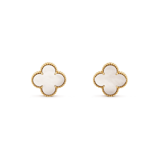 [Topon]CLOVER MINI GOLD EARRINGS