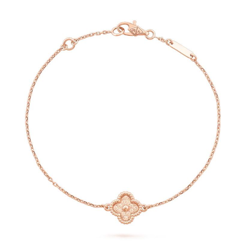 [Topon Jewelry]CLOVER SINGLE FLOWER BRACELET