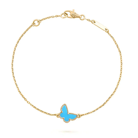 [Topon]BUTTERFLY TURQUOISE BUTTERFLY BRACELET