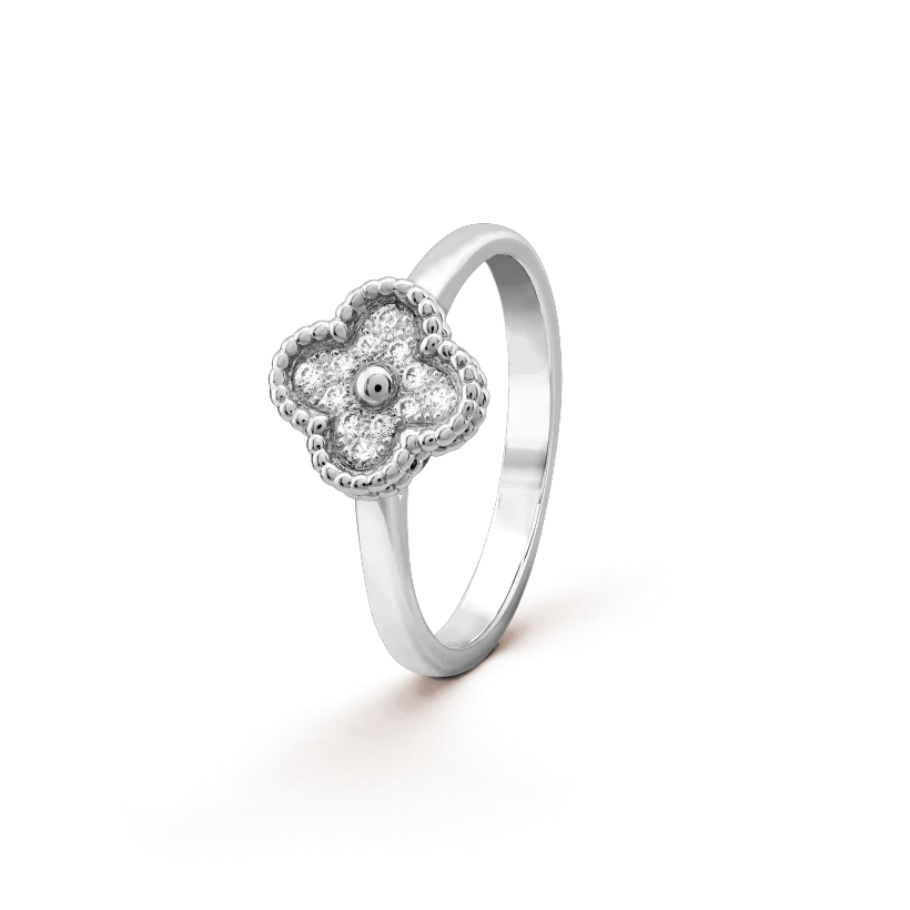 [Topon Jewelry]CLOVER DIAMOND RING