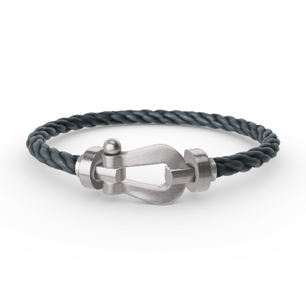 [Topon Jewelry]FORCE LARGE HORSESHOE NO DIAMOND BRACELET SILVER