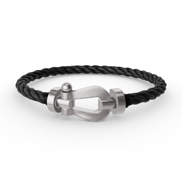 [Topon Jewelry]FORCE LARGE HORSESHOE NO DIAMOND BRACELET SILVER