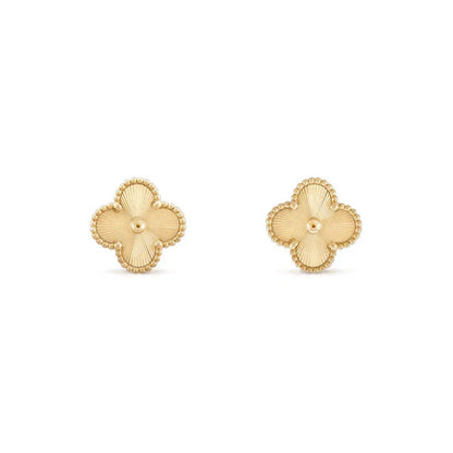 [Topon]CLOVER MEDIUM 1 MOTIFS LASER EARRINGS