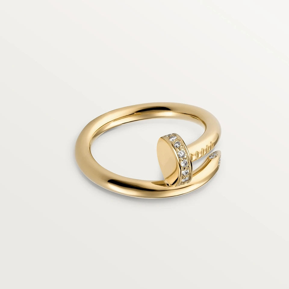 [Topon]JUSTE RING 2.65MM GOLD DIAMOND