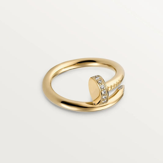 [Topon]JUSTE RING 2.65MM GOLD DIAMOND