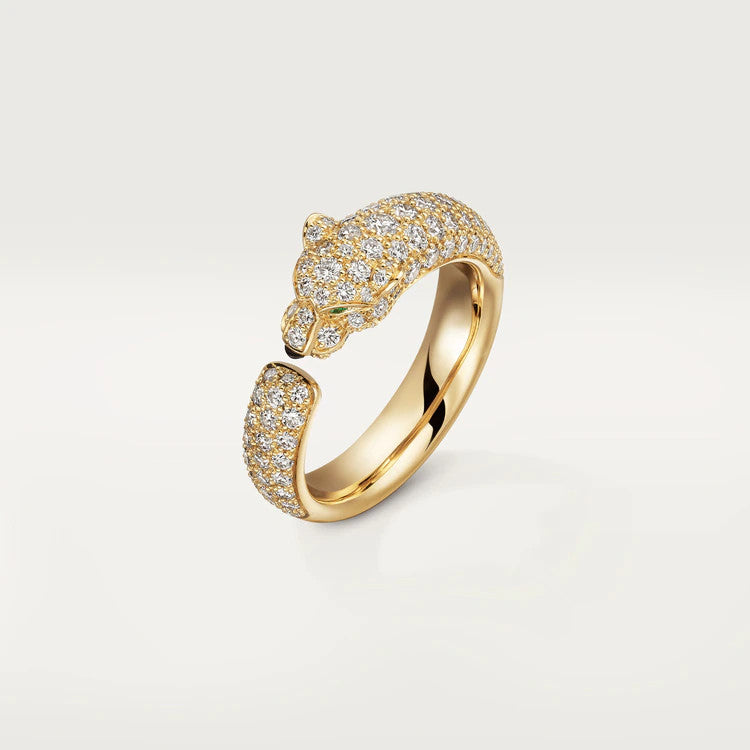 [Topon Jewelry]PANTHERE PINK GOLD DIAMOND RING