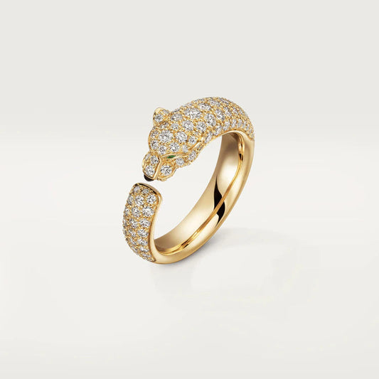 [Topon Jewelry]PANTHERE PINK GOLD DIAMOND RING