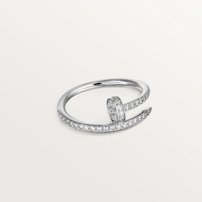 [Topon Jewelry]JUSTE RING 1.8MM SILVER DIAMONDS