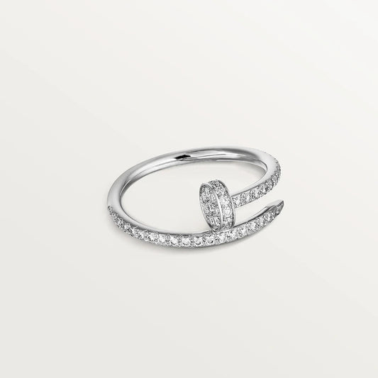 [Topon Jewelry]JUSTE RING 1.8MM SILVER DIAMONDS