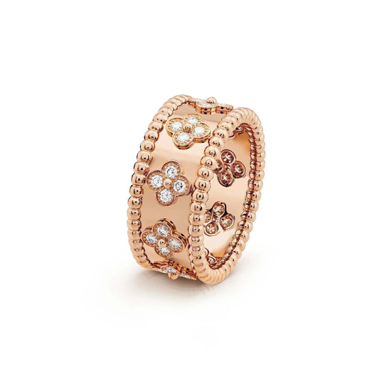 [Topon Jewelry]CLOVER KALEIDOSCOPE RING 10MM